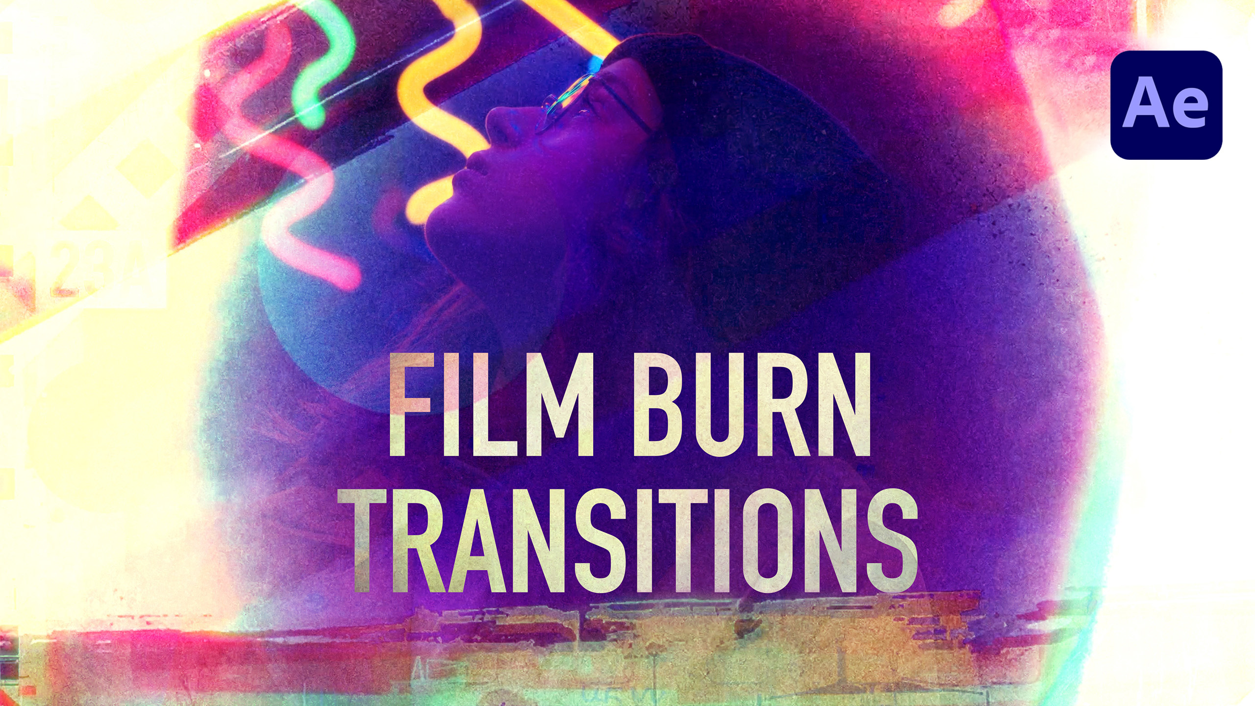 Analog Film Burn Transition